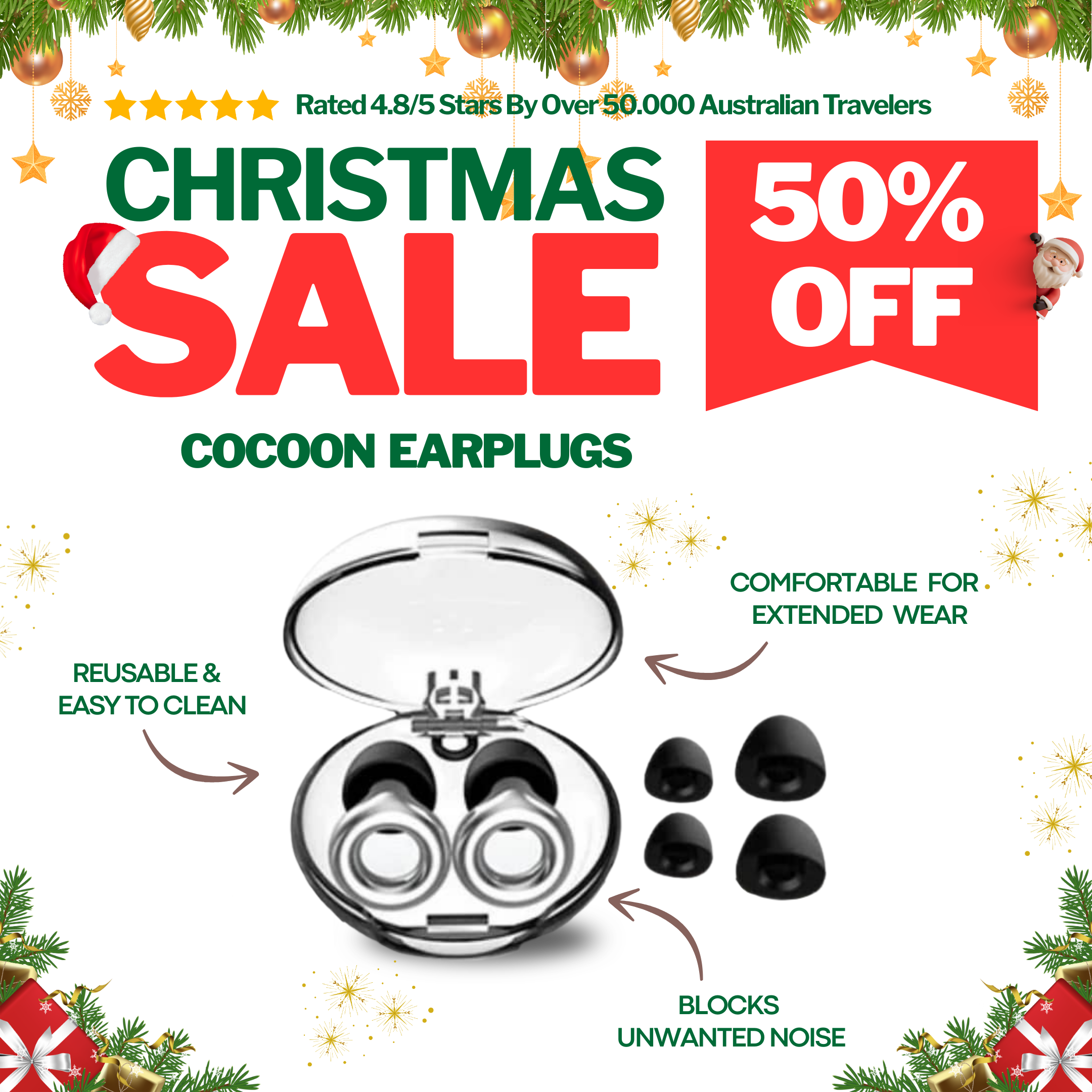 Sound-Proof Earplugs