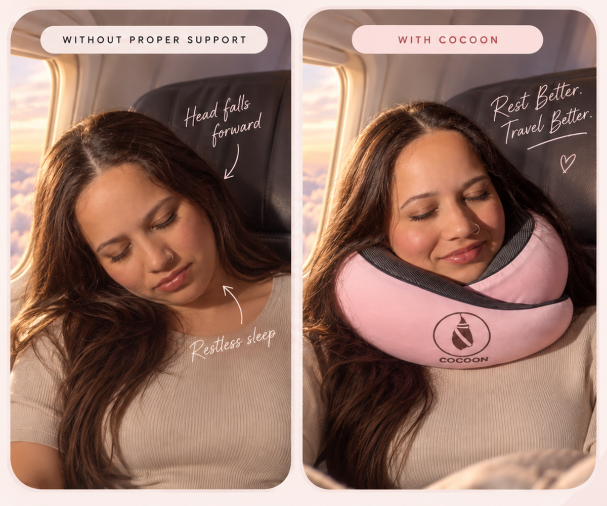 If You've Ever Tried To Sleep On A Plane, You Know The Problem.