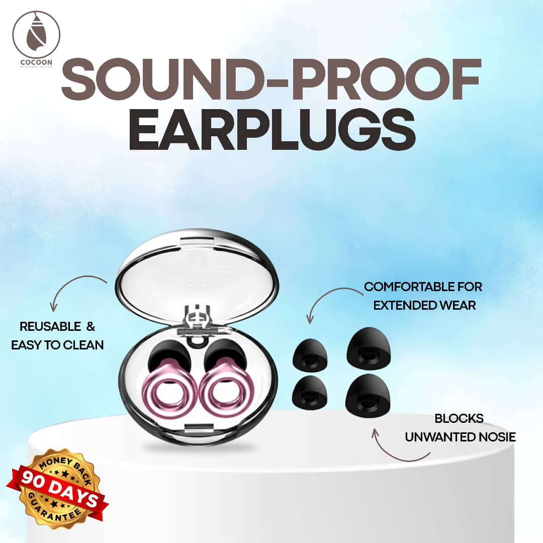 FREE Eearplug With Cocoon Travel Pillow